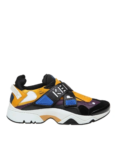 Shop Kenzo Orange Sneakers