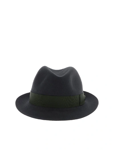 Shop Borsalino Blue Hat