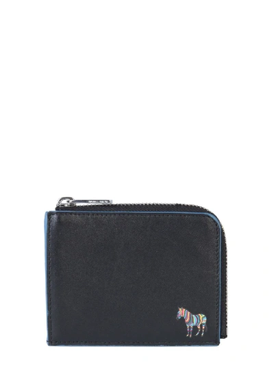 Shop Ps By Paul Smith Black Leather Wallet
