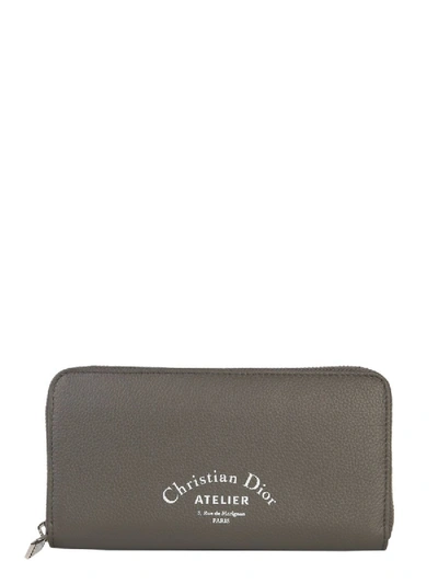 Shop Dior Grey Wallet