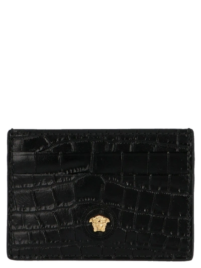 Shop Versace Black Card Holder