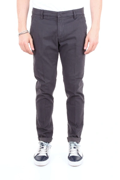 Shop Dondup Grey Cotton Pants