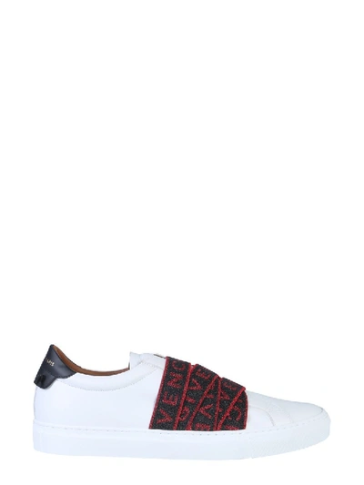 Shop Givenchy White Leather Sneakers