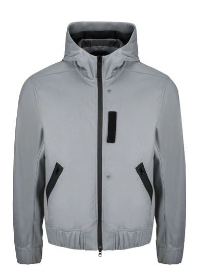 Shop Stone Island Shadow Project Grey Down Jacket