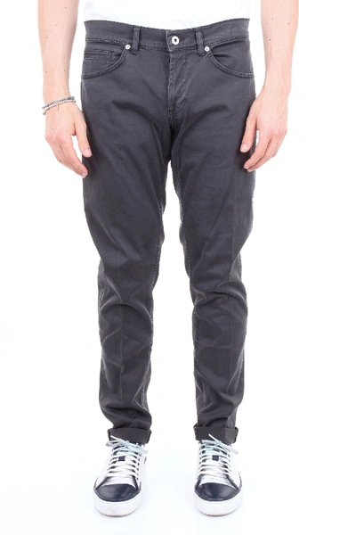Shop Dondup Grey Cotton Pants