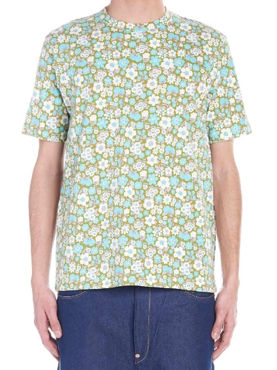 Shop Junya Watanabe Multicolor Cotton T-shirt