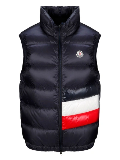 Shop Moncler Multicolor Polyamide Vest