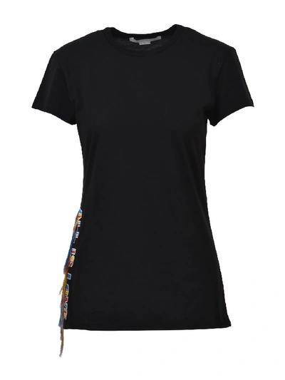 Shop Stella Mccartney Black Cotton T-shirt