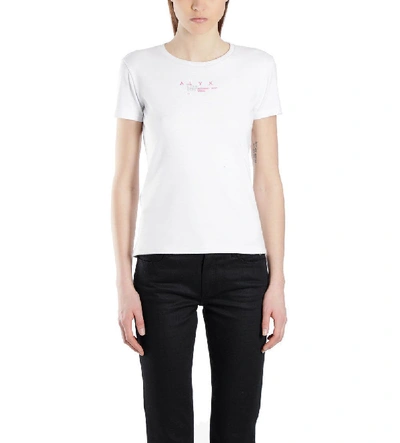 Shop Alyx White Cotton T-shirt