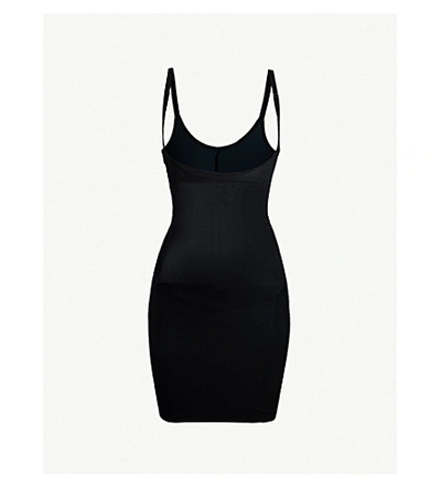 Shop Spanx Smartgrip Stretch Slip Dress In Very Black