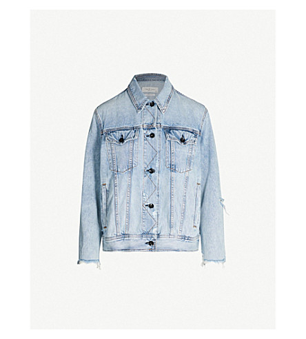 rag and bone oversized denim jacket