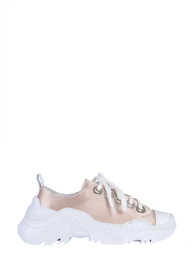 Shop N°21 Pink Fabric Sneakers