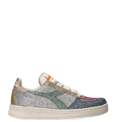 Shop Diadora Multicolor Glitter Sneakers