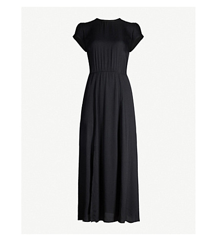 reformation gavin dress black
