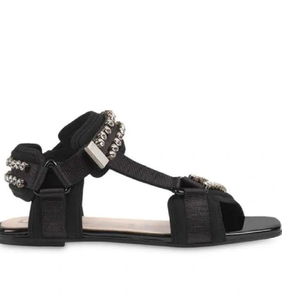 Shop Gucci Black Sandals