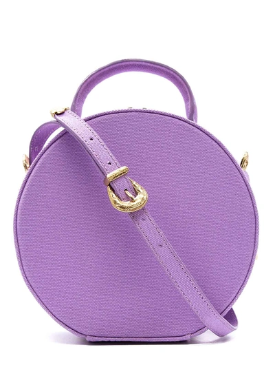 Shop Alice Mccall Purple Leather Shoulder Bag