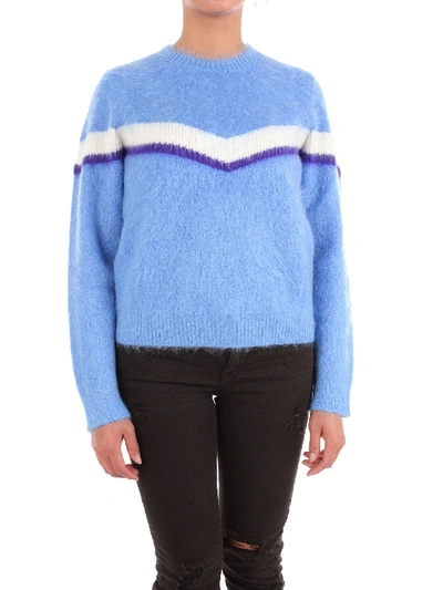 Shop N°21 Light Blue Wool Sweater