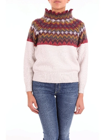 Shop Altea Multicolor Wool Sweater