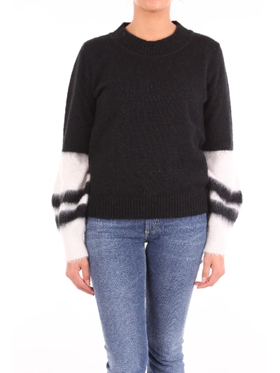 Shop Altea Black Wool Sweater
