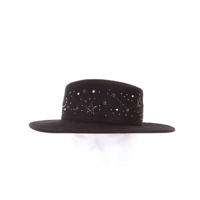 Shop Ruslan Baginskiy Black Wool Hat