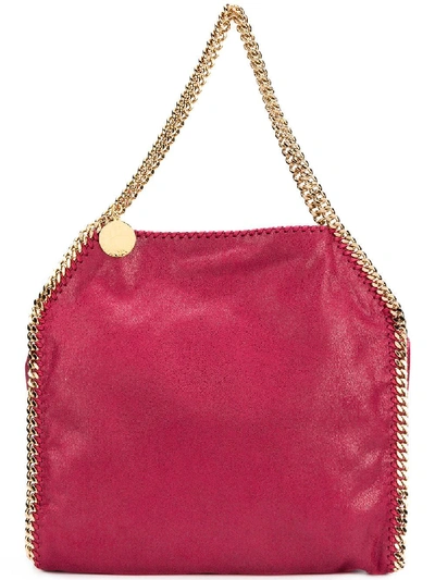 Shop Stella Mccartney Red Polyester Handbag