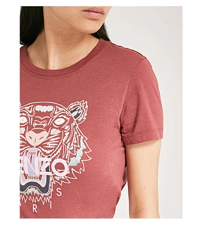 Tiger 平纹针织棉 T 恤