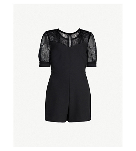 maje black romper