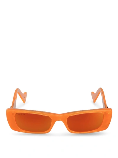 Gucci Orange Sunglasses | ModeSens