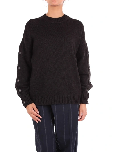 Shop Tela Black Wool Sweater