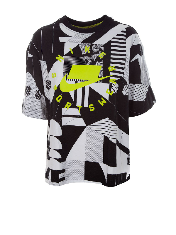 nike t shirt multicolor