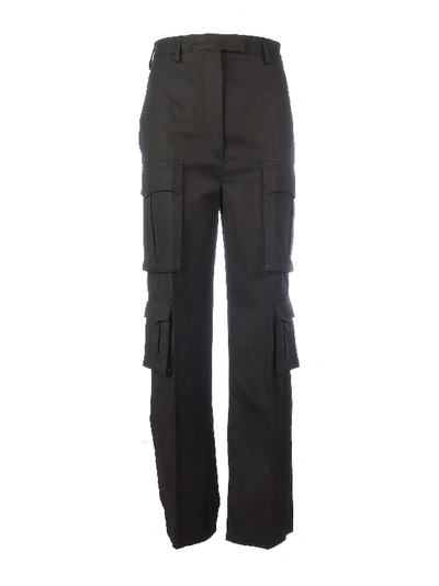 Shop Prada Black Cotton Pants