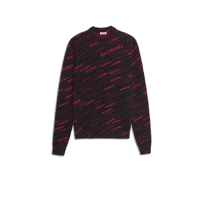 Shop Balenciaga Black Sweater