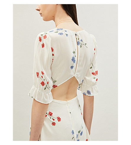 reformation brielle dress