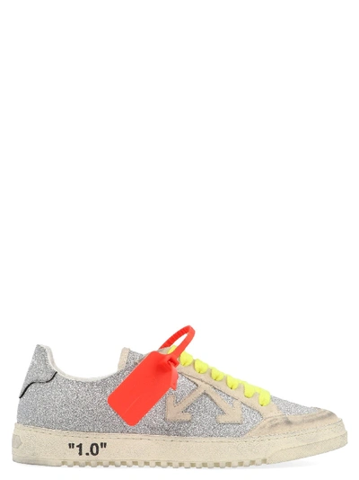 Shop Off-white Silver Sneakers