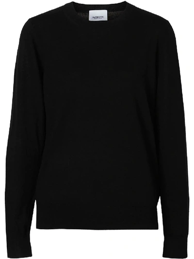 Shop Burberry Black Sweater