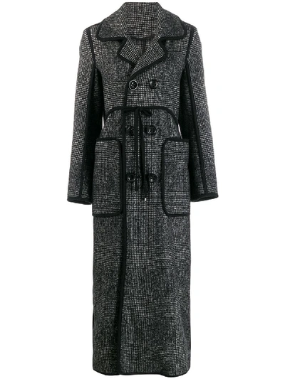 Shop Dsquared2 Women's Grey Wool Coat