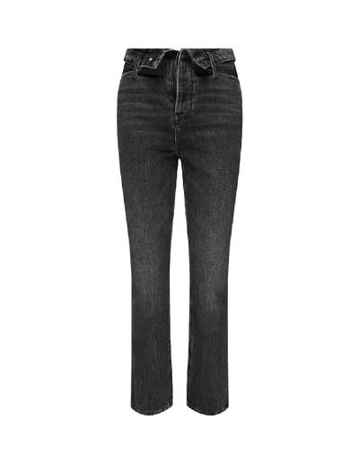 Shop Alexander Wang Grey Cotton Jeans