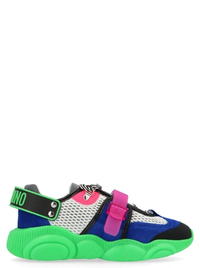 Shop Moschino Multicolor Sneakers