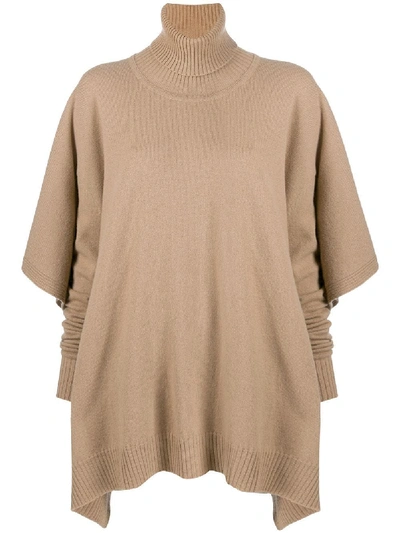 Shop Mm6 Maison Margiela Beige Wool Jumper