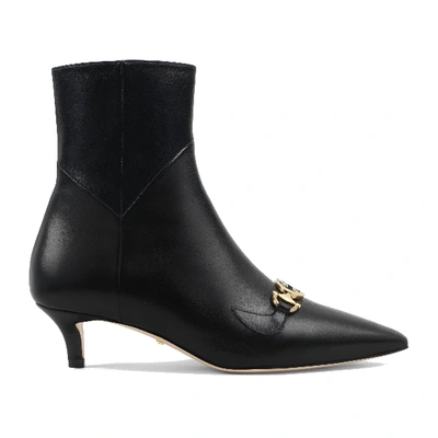 Shop Gucci Black Ankle Boots