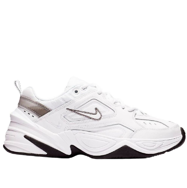 m2k tekno leather and mesh sneakers