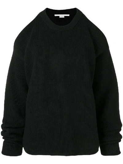 Shop Stella Mccartney Black Wool Sweater