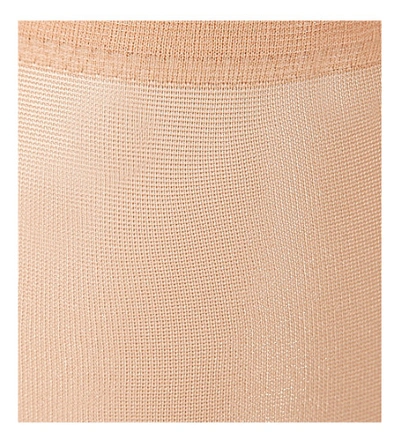 Wolford Womens Gobi Satin-touch Pop-socks In Gobi