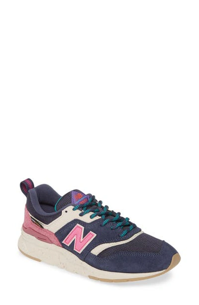 Shop New Balance 997h Sneaker In Navy