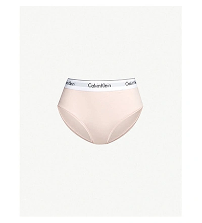 Shop Calvin Klein Womens 2nt Nymphs Thigh Plus Modern Cotton Cotton-blend Hipster Briefs Xxxl