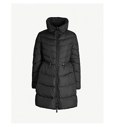 Shop Moncler Mirielon High-neck Padded Shell Jacket In Black