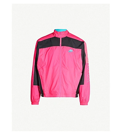 Shop Nike X Atmos Shell Jacket In Hyper Pink