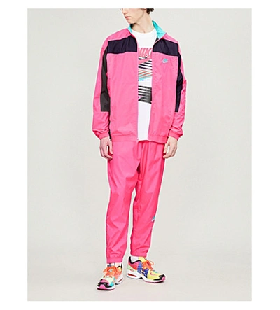 Shop Nike X Atmos Shell Jacket In Hyper Pink