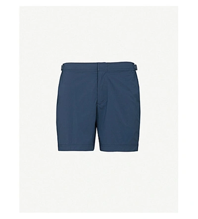 Shop Orlebar Brown Bulldog Regular-fit Swim Shorts In Navy