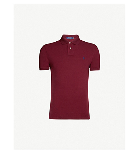 ralph lauren wine polo shirt